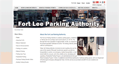 Desktop Screenshot of fortleeparkingauthority.org